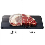 Plateau de décongélation rapide pour viande congelée